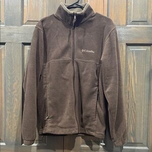 Columbia Chocolate Fleece Jacket